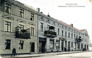 Schloßberg, Kreisstadt, Kreis Schloßberg 