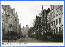 Elbing, Stadt, Stadtkreis Elbing Elbing, Alte Häuser in der Spieringstraße 