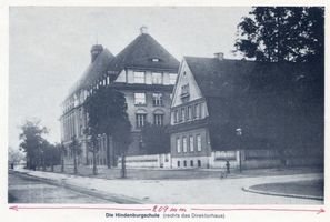 Königsberg (Pr.), Stadtkreis Königsberg Königsberg (Pr.), Hindenburg-Oberrealschule und Direktorhaus Königsberg, Schulen