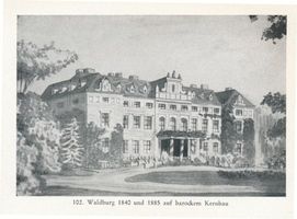 Waldburg Kr. Samland, Gut, Kreis Samland Waldburg Kr. Samland, Schloß 