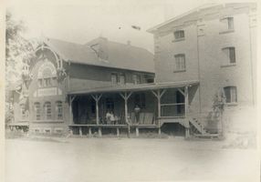 Neuendorf Friedheim, Kreis Preußisch Holland Neuendorf Friedheim, Molkerei Нойендорф-Фридхайм, молочная
