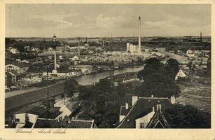 Memel, Stadt, Stadtkreis Memel Memel, Stadtblick 