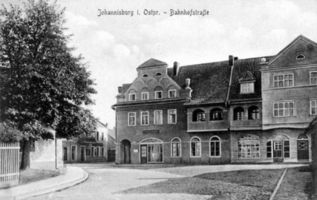 Johannisburg, Kreis Johannisburg Bahnhofstraße