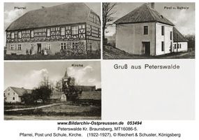 Peterswalde Kr. Braunsberg, Kreis Braunsberg 