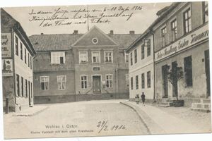 Wehlau, Kreis Wehlau Wehlau, Kleine Vorstadt mit dem alten Kreishause 