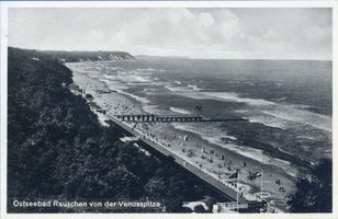 Rauschen Kr. Samland, Kreis Samland Rauschen Kr. Samland, Blick von der Venusspitze XXI Раушен, Самландский уезд, вид с мыса Венеры, XXI