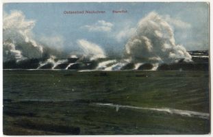 Neukuhren, Kreis Samland Neukuhren, Sturmflut 
