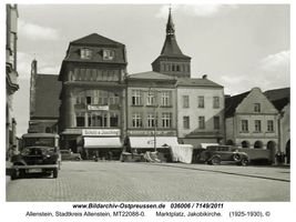 Allenstein, Stadtkreis Allenstein Marktplatz