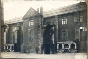 Königsberg (Pr.), Stadtkreis Königsberg Königsberg (Pr.), Schloßhof hinter der Schadow-Mauer Königsberg, Schloß