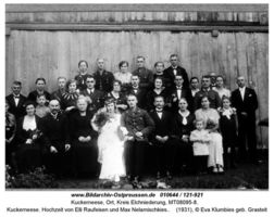 Kuckerneese, Ort, Kreis Elchniederung Tilsiter Straße 12