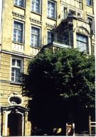 Tilsit, Stadt, Stadtkreis Tilsit  10 Tilsit (Советск),Haus an der Nordseite der ehemaligen Hohen Straße zwischen Kasernenstraße und Langgasse II 