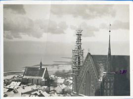 Frauenburg, Kreis Braunsberg Frauenburg, Blick auf den Dom, die Stadt und das Haff III Frauenburg, Dom