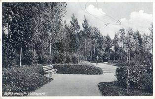 Eydtkau, Kreis Ebenrode Eydtkuhnen, Volkspark Эйткунен, народный парк