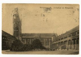 Königsberg (Pr.), Stadtkreis Königsberg Königsberg (Pr.), Schloßhof mit Blutgericht III Königsberg, Schloß