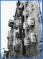 Königsberg (Pr.), Stadtkreis Königsberg 1. Laakspeicherquergasse Königsberg (Pr.), 1. Laakspeicherquergasse, Speicherfront Königsberg, Stadtteil Laak