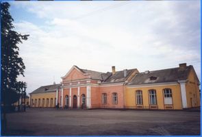 Ebenrode, Stadt, Kreis Ebenrode Ebenrode fr. Stallupönen, Bahnhof III 