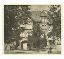 Tilsit, Stadt, Stadtkreis Tilsit Tilsit, Thesingplatz mit Grabenstraße Тильзит, площадь Тезинга с Грабенштрассе