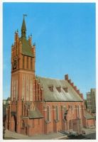 Königsberg (Pr.), Stadtkreis Königsberg Königsberg - Kaliningrad, Kath. Kirche zur heiligen Familie, jetzt Konzerthalle VI Кёнигсберг — Калининград, католическая церковь Святого Семейства, ныне концертный зал, VI