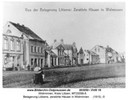 Widminnen, Kreis Lötzen Marktplatz, Widminnen