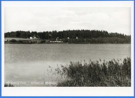 Wartenburg Kr. Allenstein, Stadt, Kreis Allenstein Wartenburg Kr. Allenstein, Aritzsee mit Waldheim 