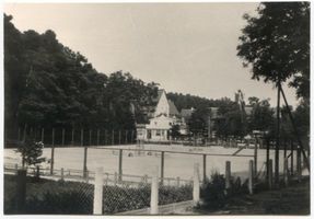 Kahlberg-Liep, Ort, Kreis Elbing Kahlberg-Liep, Tennisplatz 
