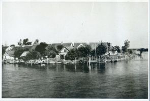 Brandenburg (Frisches Haff), Kreis Heiligenbeil Brandenburg, Fischerhäuser am Haff II 