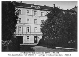 Tilsit, Stadt, Stadtkreis Tilsit Am Anger (sp. Adolf-Hitler-Straße) 4
