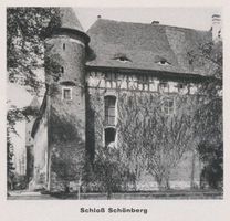 Schönberg Kr. Rosenberg, Kreis Rosenberg Schönberg Kr. Rosenberg, Schloß, Südseite I Шёнберг, район Розенберг, замок, южная сторона, I