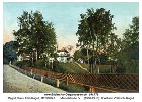 Ragnit, Kreis Tilsit-Ragnit Memelstraße  