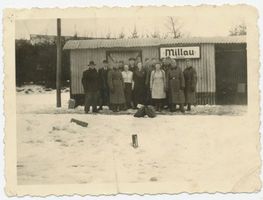 Millau, Kreis Lyck Millau, Bahnhof 