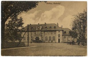 Goldap, Kreis Goldap Goldap, Bahnhof X Goldap, nach I. Weltkrieg