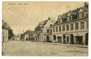 Ebenrode, Stadt, Kreis Ebenrode Ebenrode fr. Stallupönen, Neuer Markt 