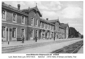 Lyck, Stadt, Kreis Lyck Deutsche Straße