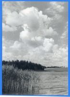 Treuburg, Kreis Treuburg Treuburg, Schöne Kumulus-Wolken über dem Lasseck-See 