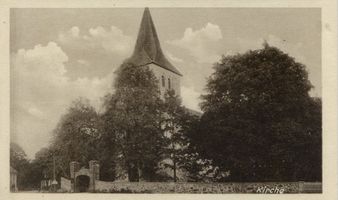 Fließdorf, Kreis Lyck Jucha, Kirche Юха, церковь