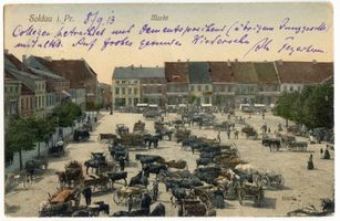 Soldau, Kreis Neidenburg Soldau, Markt I 