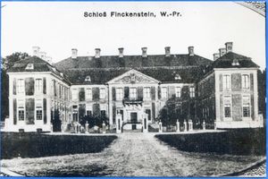 Finckenstein, Kreis Rosenberg Finckenstein, Schloß II 