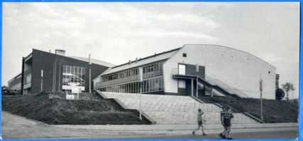 Allenstein, Stadtkreis Allenstein Allenstein - Olsztyn, Sporthalle Алленштайн — Ольштын, спортивный зал