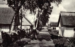 Inse, Ort, Kreis Elchniederung Inse, Dorfstraße III Инзе, Дорфштрассе, III