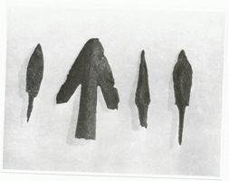 Memel, Stadt, Stadtkreis Memel Memel, Museum, Armbrustpfeilspitzen 14. Jhd. ? 