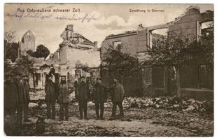 Domnau, Stadt, Kreis Bartenstein 