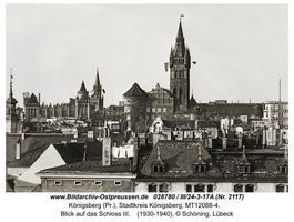 Königsberg (Pr.), Stadtkreis Königsberg  Königsberg, Schloß