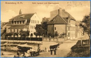 Braunsberg Kr. Braunsberg, Kreis Braunsberg Wormditt, Kath. Lyceum und Ober-Lyceum 