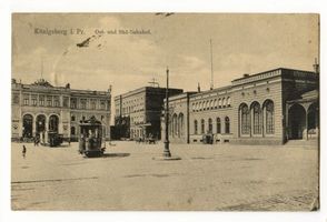 Königsberg (Pr.), Stadtkreis Königsberg Königsberg (Pr.), Ost- und Südbahnhof III Кёнигсберг (Пр.), Восточный и Южный вокзалы, III