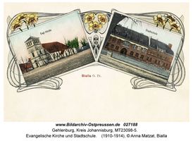 Gehlenburg, Kreis Johannisburg 