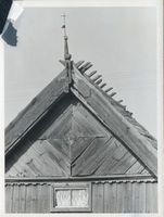 Groß Dankheim, Kreis Ortelsburg Groß Dankheim, Haus mit Rautengiebel 