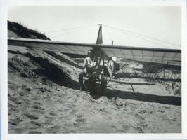 Rossitten Kr. Samland, Kreis Samland Rossitten Kr. Samland, Segelfliegerin Росситтен, окр. Самбия, планеристка