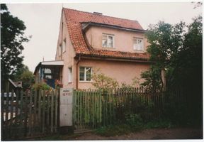 Metgethen, Ort und Bahnstation, Stadtkreis Königsberg Memeler Weg 12 Metgethen, Ortsteil Rieselfeld, Memeler Weg 12 Метгетен, район Ризельфельд, Мемелервег, 12