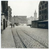 Königsberg (Pr.), Stadtkreis Königsberg Königsberg, Speicherviertel  Lastadie , Blick zum Schloß III Königsberg, Speicherviertel am Hundegatt (Lastadie)