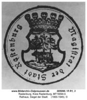 Rastenburg, Stadt, Kreis Rastenburg Adolf-Hitler-Platz